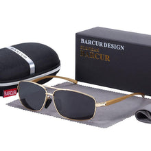 Load image into Gallery viewer, Luxury Elegent Vintage Retro Brand Designer Polarized Sunglasses Square Classic Shades Glasses WIth UV400 Protection