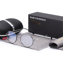 Load image into Gallery viewer, New Computer Glasses Round Anti Blue Light Eyeglasses Optical Eye Spectacle UV Blocking Gaming Filter Eyewear For Women and Men With UV400 Protection