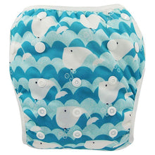 Load image into Gallery viewer, Baby Swimming Waterproof Adjustable Reusable Washable Cloth Pool Pant Diaper Cover