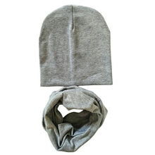 Load image into Gallery viewer, Modern Children Hat Scarf Set Camouflage Print Cotton Baby Beanie Collar for Baby Boy/Girl Cap Kids Warm Hats Scarves Design
