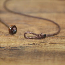 Load image into Gallery viewer, Miredo jewelry wholesale simple ceramic necklaces women's coin wood collar stone boho necklace pendant free shipping #1460