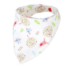 Load image into Gallery viewer, Baby Bibs Cute Cartoon Pattern bib Burp Cloths Saliva Towel Cotton Infant Burp Cloths Bib For Kids