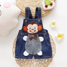 Load image into Gallery viewer, Modern Cartoon Baby Clothing Boys & Girls Jeans Overalls Shorts Toddler Infant Rompers For Kids In Fashion Deisgn