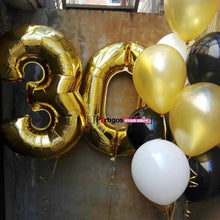 Load image into Gallery viewer, Helium Modern 32inch Luxury Ballon Number Foil Ballons For Party and Celebrations Modern Decoration for Celebration