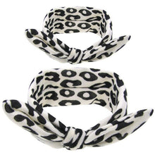 Load image into Gallery viewer, Mother & Baby Headbands Print Floral Elastic Hair Bands Parent-Child Hair Accessories Bow For Baby Girls Bow in Modern Design
