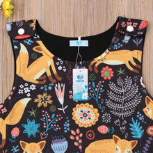 Load image into Gallery viewer, Baby Girls Rompers Fashion Spring Clothes Sleeveless Jumpsuit OutfitsIn Colorful Modern Design