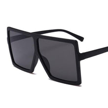 Load image into Gallery viewer, Oversized Luxury Trend New Woman Sunglasses With Black Fashion Square Glasses And Big Frame Sunglasses In Modern Glasses Famous Style
