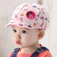 Load image into Gallery viewer, Baby Boy Hat Letter Kids Baseball Cap Cotton Adjustable Sun Hats Girls Peaked Caps Summer Winter In Modern Design