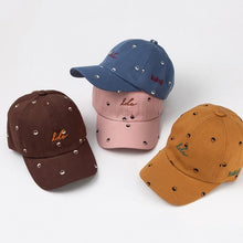 Load image into Gallery viewer, Cute Cotton Baby Hat Cap Kids Boy Adjustable Baseball Hats Children Snapback Hip-Hop Sun Hat