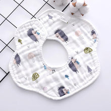 Load image into Gallery viewer, Unisex 360 Degree Rotation 8 Layers Gauze For Baby Kids Burp Cloth For Newborn Infant Saliva Towel