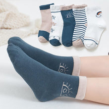 Load image into Gallery viewer, 5 Pairs Infant Cotton Mesh Cute Newborn Casual Socks For Boys Girls Durable Comfortable Sock