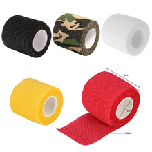Load image into Gallery viewer, 1Pc Disposable Self Adhesive Elastic Bandage for Handle Non-Slip Tattoo Machine Grips Cover Wrap Tape Permanent Tattoo Supplies