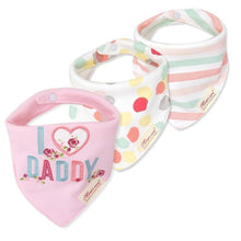 Load image into Gallery viewer, Moder 3PCS Baby Bibs Bandanna Lot Cotton Multi-style Triangle Cartoon For Infant Boys And Girls