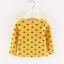 Load image into Gallery viewer, Modern Girls Clothes Sets Cotton Long Sleeves Dot T-shirt and Cat Strap Dress 2Pcs Baby Clothing Dress For Girls and Babies from 6-24months and Girls 3-4years