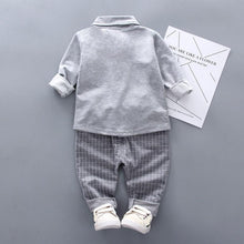 Load image into Gallery viewer, Newborn Baby Boys Clothes Formal Party Clothing Sets Tie Shirt and Pants Outfits Set 0-4 Year For Boys In Modern Style