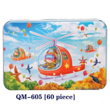 Load image into Gallery viewer, New 60 Pieces Wooden Puzzle Kids Toy Cartoon Animal Wooden Puzzles Child Early Educational Learning Toys for Christmas Gift