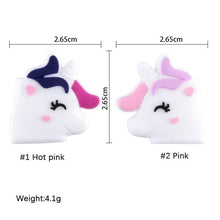Load image into Gallery viewer, 5PCS/SET Silicone Animal Beads BPA Free Baby Teething Beads Toy For Pacifier Clips New Born Silicone Rodent Tiny Rod Baby Teether For Baby Kids