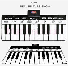 Load image into Gallery viewer, Electronic Musical Piano Mat Keyboard Baby Crawling Touch Play Game Carpet Mat Educational Musical Instrument Toy For Kids