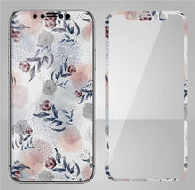 Load image into Gallery viewer, Fashion Sky Flowers Pattern Tempered Glass For iPhone 11 Pro Max Screen Protector Film for iPhone X XS XR XS Max 3D Full Cover Tempered Glass Screen Protector for iPhone