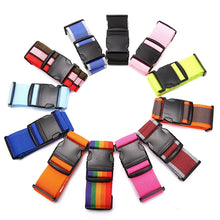 Load image into Gallery viewer, Travel Luggage Strap Adjustable Password Lock Packing Belt Baggage Secure Lock Anti-theft Luggage Strap Bundling Belt
