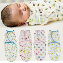 Load image into Gallery viewer, 100% Cotton Baby Swaddle Wrap Blanket Newborn Infants Baby Envelop Sleep Bag Sleepsacks For Girls