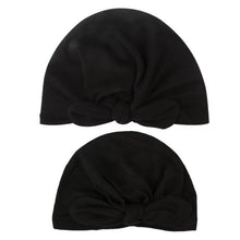 Load image into Gallery viewer, Modern Mom&Baby Turban Mother Baby Hat Headbands Mom Daughter Bow Knot Caps Print Solid Parent-Child Hair Accessories