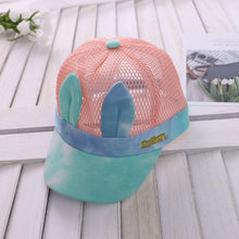 Load image into Gallery viewer, Luxury Summer Newborn Baby Sun Hat Cotton Beret Hat Cartoon Striped Bear Snapback Baseball Cap Baby Hats For girls and Boys Kids