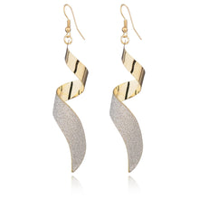 Load image into Gallery viewer, Korean Women's Dangle Charm Earrings Jewelry Stainless Steel Long Peculiar Earrings 2023 Luxury Design Trending for Girls
