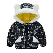 Load image into Gallery viewer, Shiny Modern Luxury Speciall Designed Winter Outerwear Hooded Coat & Jacket Winter Fashion Kids clothing Models For Babies and Girls 3-24 Months