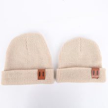 Load image into Gallery viewer, Warm Baby Winter Hat for Kids Beanie Knit Children Hats for Girls & Boys Baby Cap For Kids and Mother/Dad