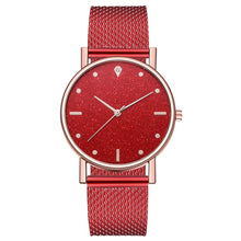 Load image into Gallery viewer, Cusual Ladies Watch Romantic Starry Sky Dial Women's Quartz Fashion Wristwatch For Women and Girls