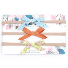 Load image into Gallery viewer, Baby Girls Headband Infant Elastic Headwear Kids Hair Accessories Bow Set For Baby Girls