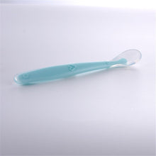 Load image into Gallery viewer, New Candy Color Baby Soft Silicone Spoons Feeding Dishes Tableware Flatware Children Food Feeding Tools