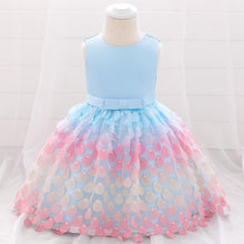 Load image into Gallery viewer, Newborn Baby Girls Clothes Christmas Princess Dress Lace Colorful Sequins Girls Wedding Party Ball Gown