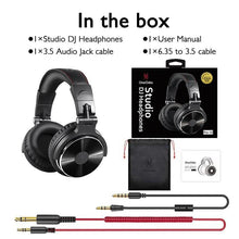 Load image into Gallery viewer, Proffesional Studio Luxury STEVVEX Headphones Hifi Studio DJ Headphone Wired Monitor Music Gaming Headset Earphone For Phone Computer PC With Mic