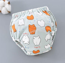 Load image into Gallery viewer, Baby Training Pants Cloth Diapers Washable 6 Layers Gauze Cover Breathable Spring Reusable Newborn Diaper Nappies For Baby and Kids