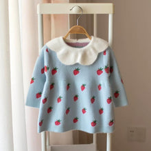 Load image into Gallery viewer, Modern Cotton Warm Winter Knitted Clothes Infant Toddler Top Dress For Girls Kids