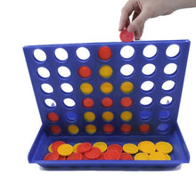 Load image into Gallery viewer, 1 Set Connect 4 In A Line Board Game Foldable Children's Educational Toys for Kid Sports Entertainment Gifts For Kids Birthday