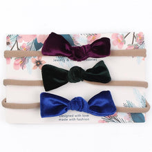 Load image into Gallery viewer, Baby Girls Headband Infant Elastic Headwear Kids Hair Accessories Bow Set For Baby Girls
