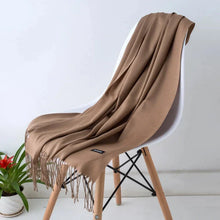 Load image into Gallery viewer, 2022 Tassel Women’s Scarf – Designer Shawl, Wrap & Hijab Pashmina