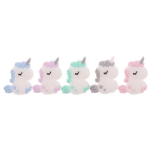 Load image into Gallery viewer, Silicone Unicorn Teether Beads Cute Cartoon Rodent BPA Free Baby Teething Toy For Baby and Kids