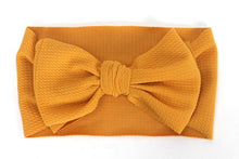 Load image into Gallery viewer, Luxury Modern printed Baby Girls Bow Hairband Turban Knot Headband Girl Headwear Newborn Girl Turban Hairband For Girls