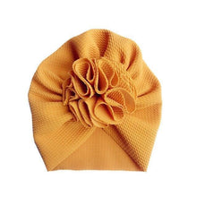 Load image into Gallery viewer, Flower Baby Hat Soft Cotton Hat Turban for Baby Girl Infant Toddler Newborn Baby Cap Headwraps