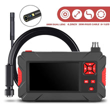 Load image into Gallery viewer, Endoscope Camera Cable Single Lens Dual Lens 8MM/5.5MM/3.9MM Rigid Cable Snake Tube Only Camera Cable Without Screen Monitor