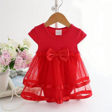 Load image into Gallery viewer, Colorful Modern Luxury Handmade Summer Baby Clothes with Cartoon Long-sleeved Dress for Casual Wear For Baby And Girls 0-5years