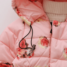 Load image into Gallery viewer, Modern Designer New Winter Baby Outerwear Hooded Printed Cotton Padded Jacket and Coats For Babies and Girls Kids