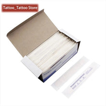 Load image into Gallery viewer, 50pc 100pcs/lot Disposable Wooden Waxing Wax Tongue Depressors Sterilized Individually Paper Packing Tattoo Accessories Supplies