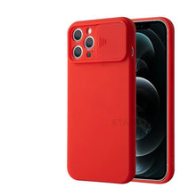Load image into Gallery viewer, Modern Slide Camera Protector Phone Case On For Iphone 13 Pro 11 12 13pro Max Mini Iphone13 12pro Silicone Silicone Shockproof Phone Case Drop Protection Back Cover For Smartphone