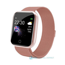 Load image into Gallery viewer, Luxury NEW Fashion Style Stainless Steel Smart Watch For Women and Men Electronics Sport Wrist Watch For Android IOS Square Smartwatch Smart