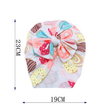 Load image into Gallery viewer, Elegant Flower Baby Hat Toddler Turban Head wraps Kids Bonnet Hat Newborn Baby Hat For Baby Girls